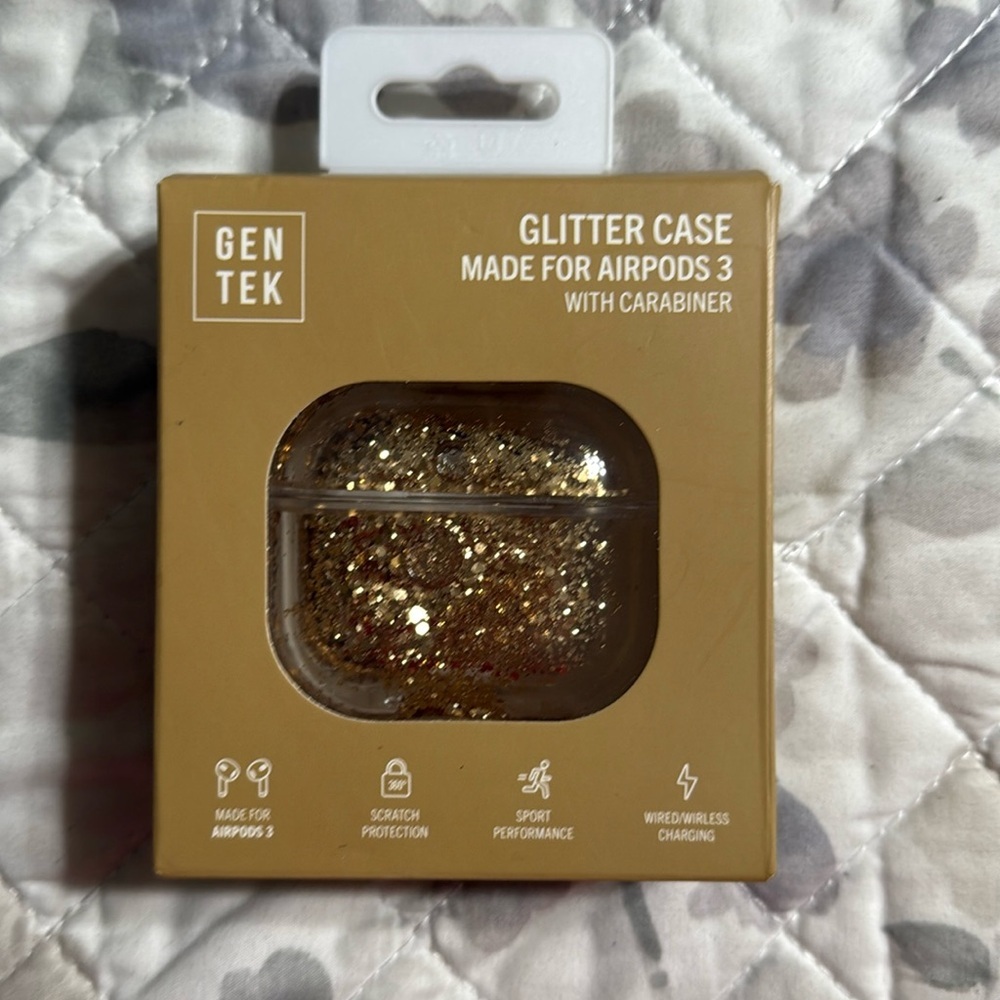 New glitter case for AirPods 3
